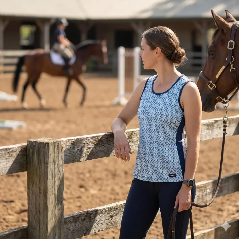 Kerrits Womens S Equestrian Outdoors Athleisure EquiBreeze Ice Fil Tank Top